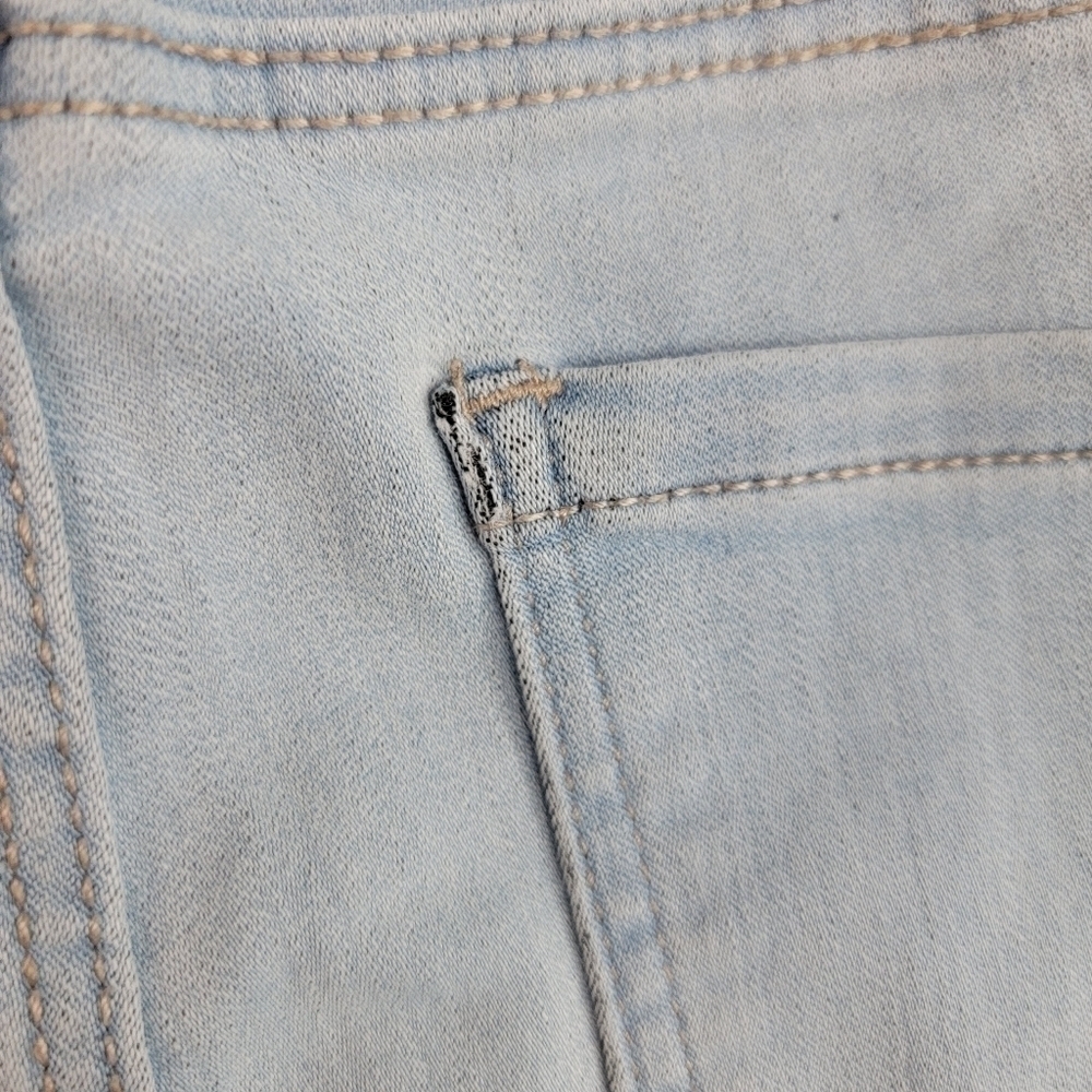 Liverpool 8 Sienna Ankle Legging Light Blue Wash Mid Rise Pull On Skinny Jeans - Picture 7 of 13